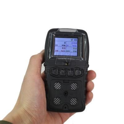High Accuracy Industrial Use Handheld Multi Gas Detector Detecting 5 Gases Sensor Customized