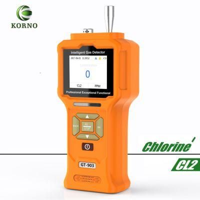 Chlorine Toxic Gas Portable Cl2 Gas Meter (CL2)