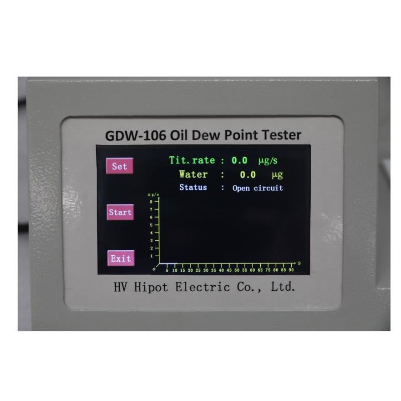 GDW-106 Transformer Oil Water Content Tester/Karl Fischer Coulometric Titrator