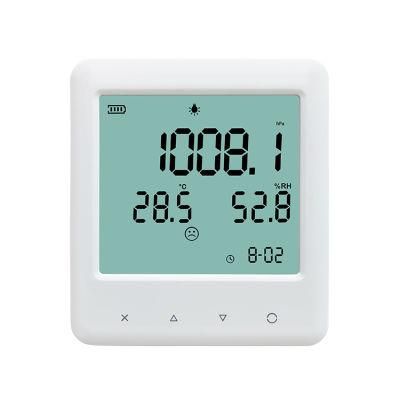 Indoor Temperature Humidity Air Pressure Monitoring Meter Digital Thermo Hygrometer