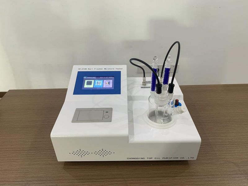 Tp-2100 Karl Fischer Coloumetric Water Content Tester