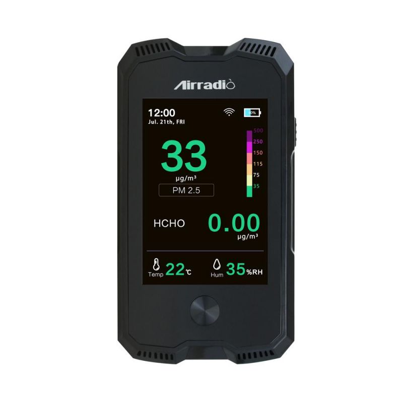 Airradio Indoor Air Quality CO2 Detector with History Data