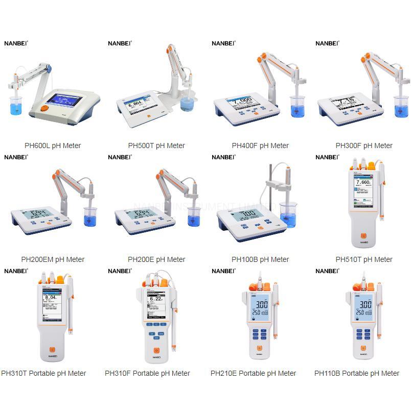 1-8 Points Portable Digital Lab Atc Soil Blood Urine pH Meter