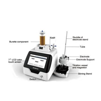 Biobase Laboratory High Quality Potential Titrator Bk-PT860 with Auto Sampling