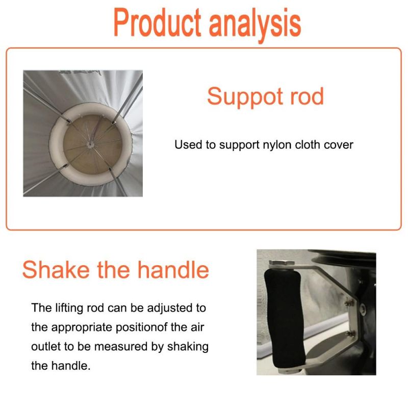 Sugold Cleanroom Air Flow Capture Hood Hood