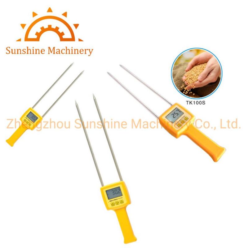 Tk100s Test 5 Kinds Wheat Grain Corn Paddy Moisture Meter