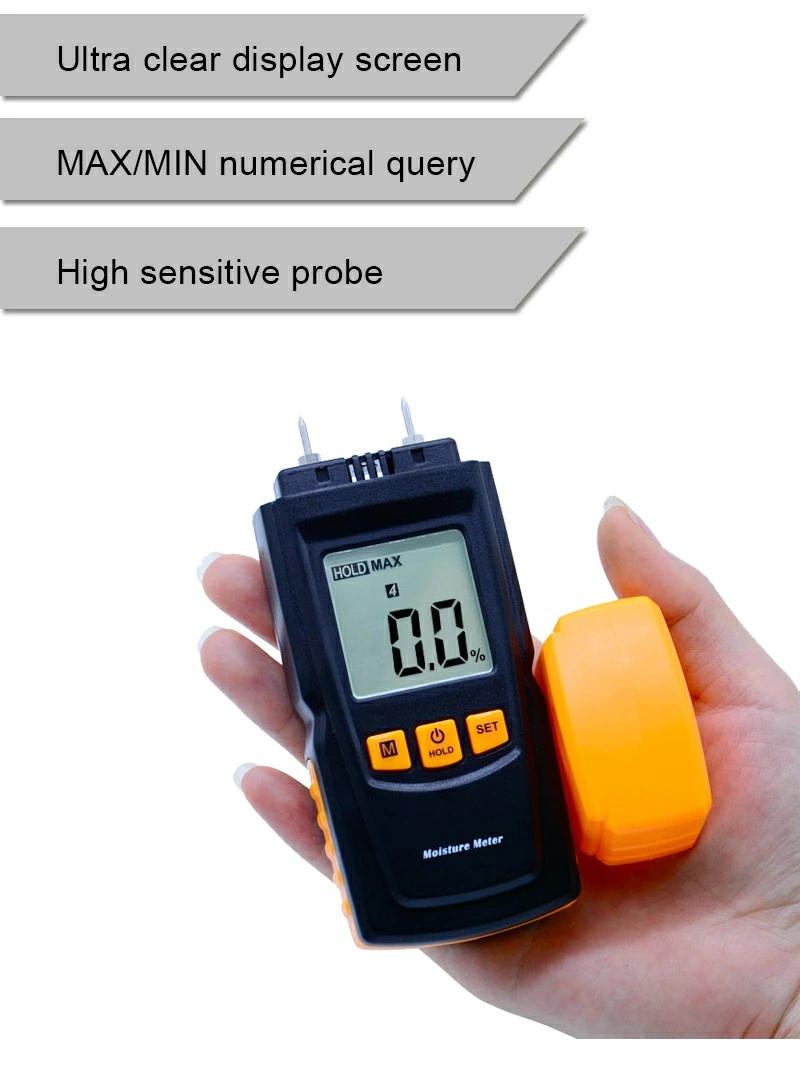 Needle-Type Portable LCD Backlight Water Content Test Moisture Instrument Moisture Meter