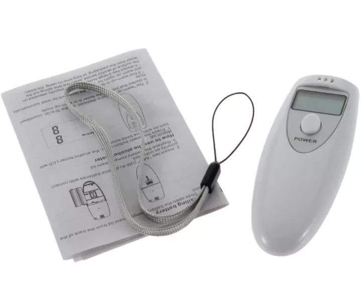 LED Display Digital Portable Breath Personal Breathalyzers Handheld Digital Breathalyzer Breath Alcohol Breathalyzer