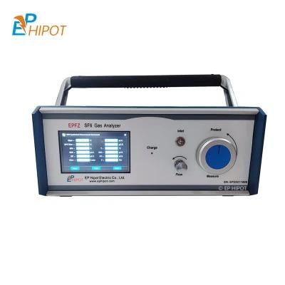 Automatic Sf6 Gas Analyser Gas Dew Point Moisture Purity So2 Sof2 H2s Co H2 Measuring Machine