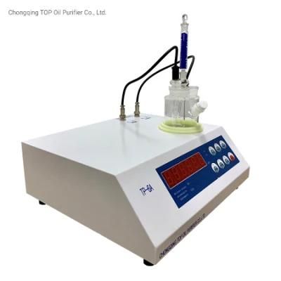 Tp-6A Digital Moisture Lab Testing Equipment/Karl Fischer Water Content Titration Apparatus