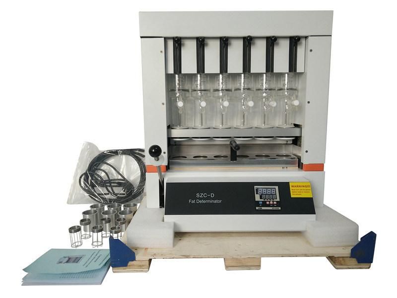 Soxhlet Extraction Lab Crude Fat Analyzer