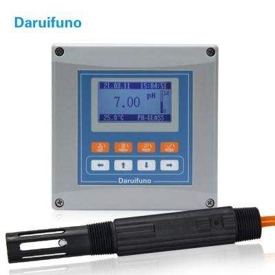 Temperature Compensation Online pH Instrument Online pH Meter for Seawater