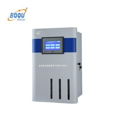 Boqu Dcsg-2099 Water Quality Index Wqi in Drinking Water Multi-Parameter Analyzer for pH Conductivity Turbidity Trc Sensor 24V Power Supply
