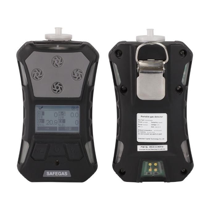 Portable Multi 4 Gas Detector with Internal Pump
