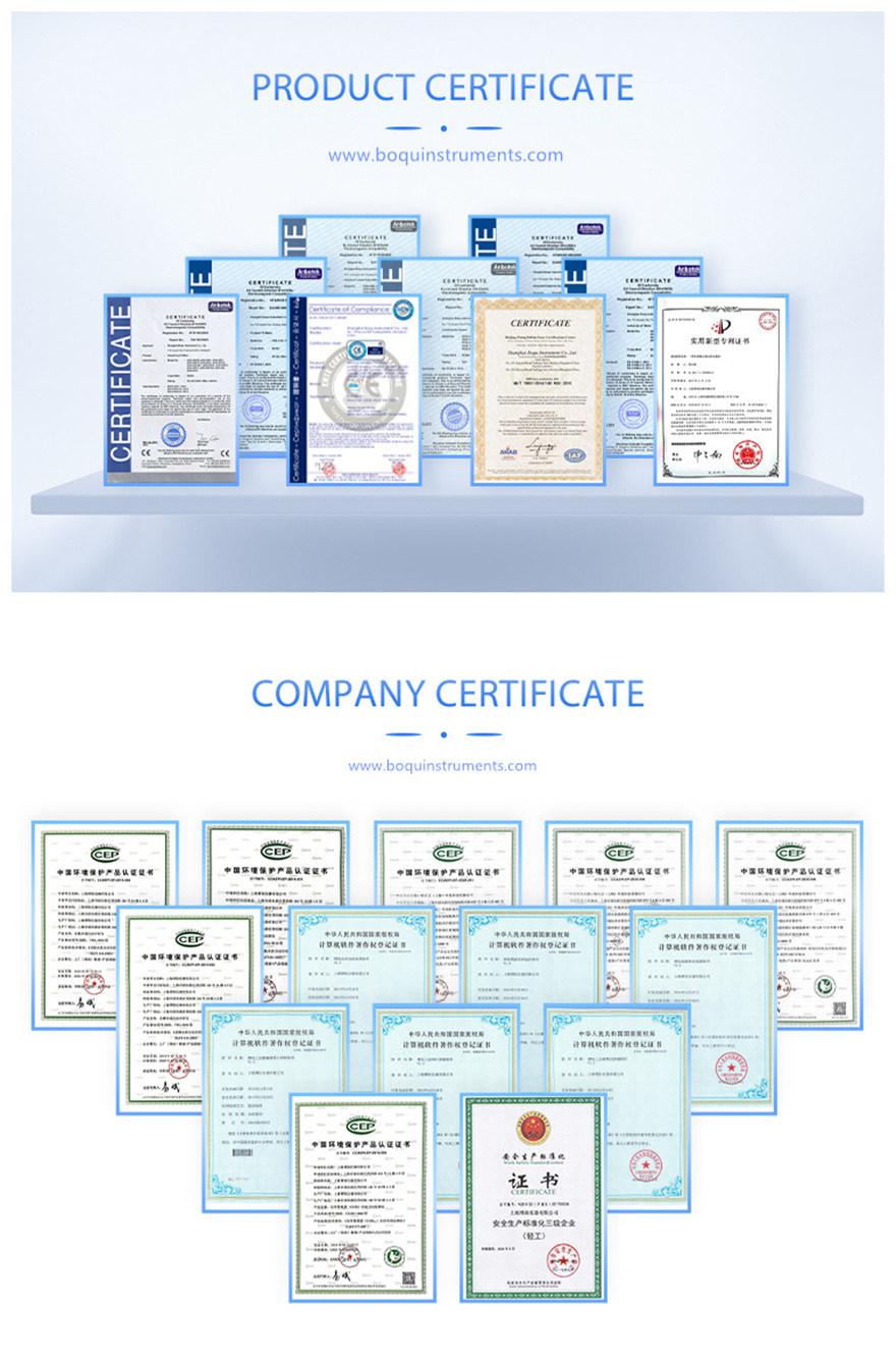 ISO9001 CE Certificate Water Quality Analyzer Manufacturers Online Water Quality Analysis