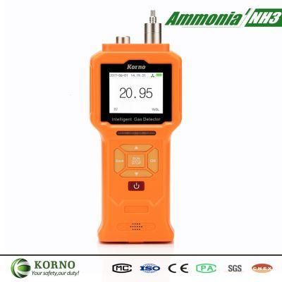Industrial Combustible Gas Detector for Ammonia 0-100ppm (NH3)