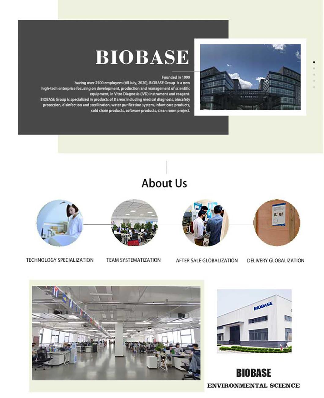 Biobase China Lab Furniture PVC Ducted Steel Fume Hood