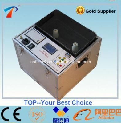 ASTM D1816 Onsite Use Insulating Liquids Oil Tester for Measuring The Electric Breakdown Strength (DYT-75)