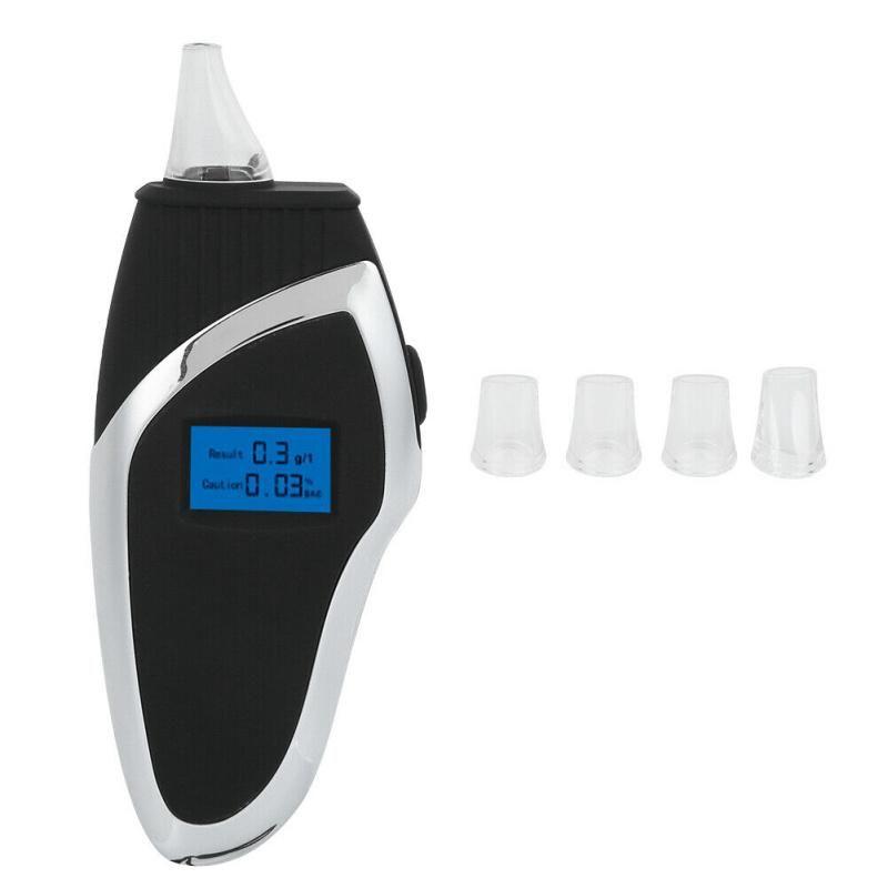 Alcohol Breath Tester Analyzer Detector Breathalyser Device LCD Screen