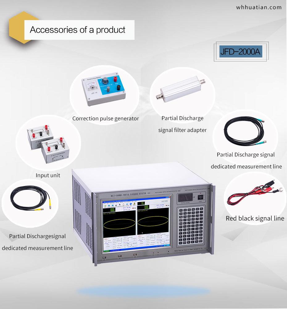 Jfd-2000A 2019 Cable Partial Discharge Test System/High Voltage Test Set