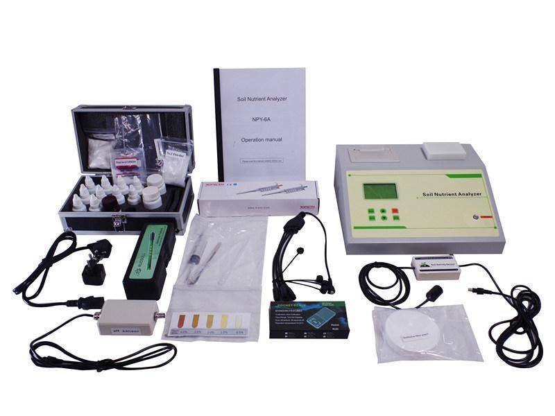 Fast NPK and pH Soil Fertility Tester with ISO Certificate