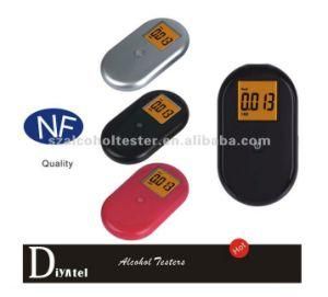 Digital Alcohol Breath Detector with Orange-Colored Backlight (6882)