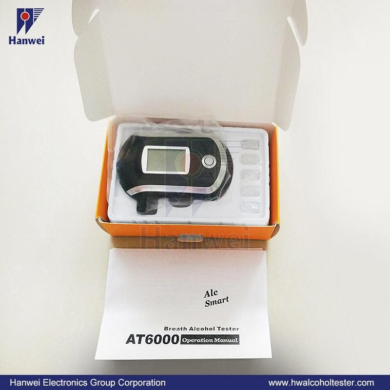 At6000 Portable LCD Digital Breath Alcohol Tester
