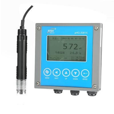 Boqu Phg-2081X Functional Model with Wider Power and Two Ways 4-20mA Output RS485 Modbus pH Meter
