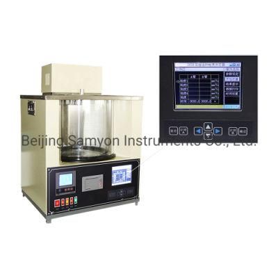 Sy-265h Petroleum Products High Precision Intelligent Kinematic Viscometer