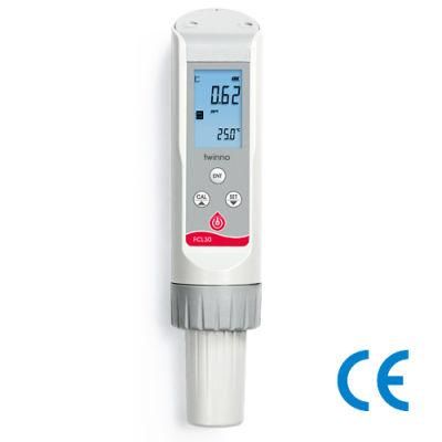 Water Proof Digital Handheld Residual Chlorine Meter Tester
