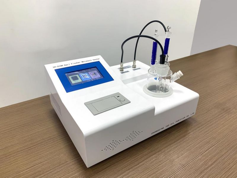 Tp-2100 LCD Display Automatic Karl Fischer Water Content Tester