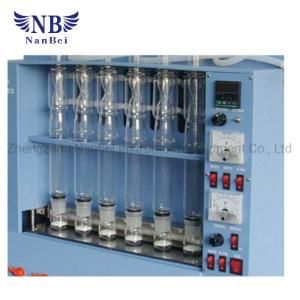 Crude Fiber Analyzer with Acid Alkali Washing Method