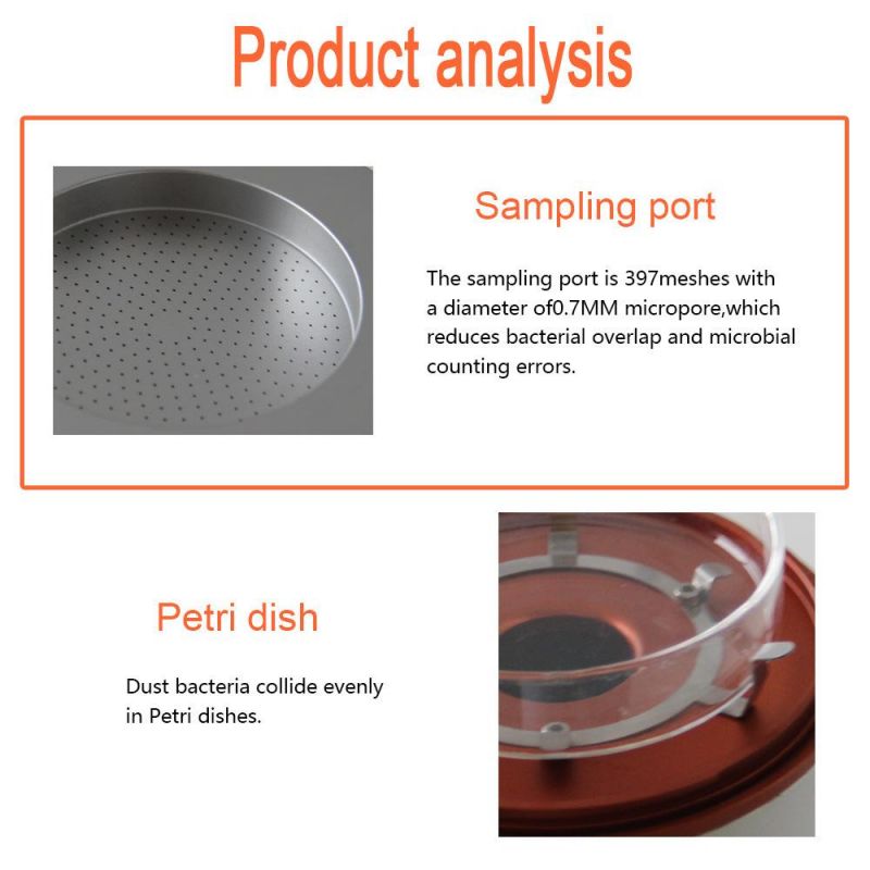 Fkc-1 High-Effective Microbial Planktonic Bacteria Air Sampler