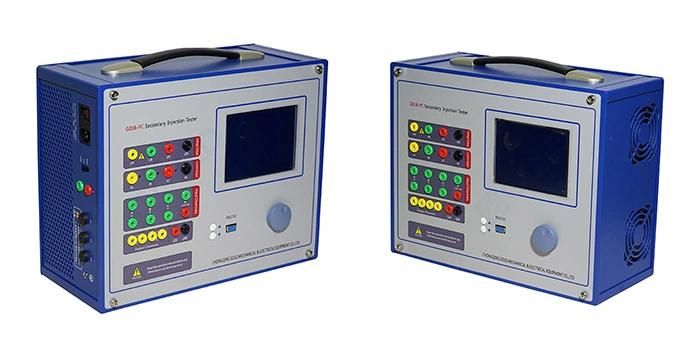 3 Phase Microcomputer Relay Protection Tester Secondary Current Injection Test Device Test Kit