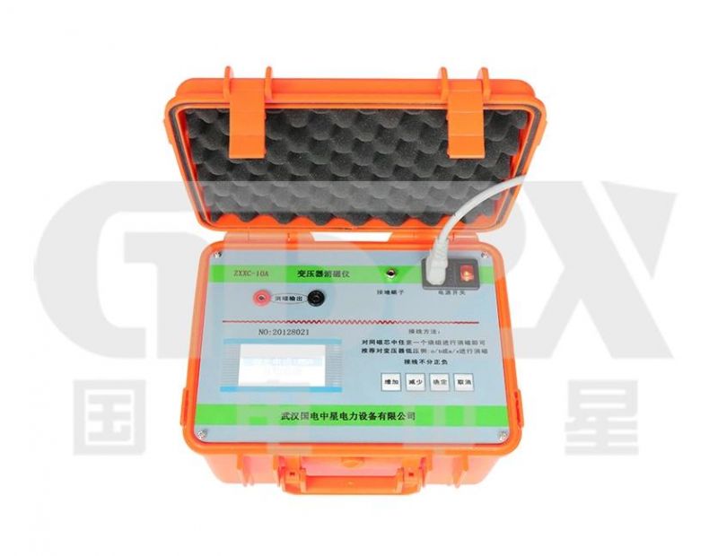 Portable Automatic 10A Power Transformer Degaussing Analyzer