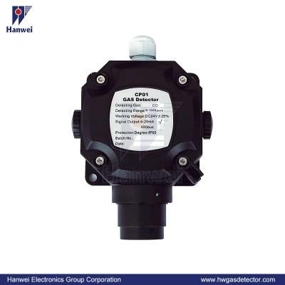 Industrial Commercial Wall-Mounted Gas Detector Co Carbon Monoxide Concentration with Relay