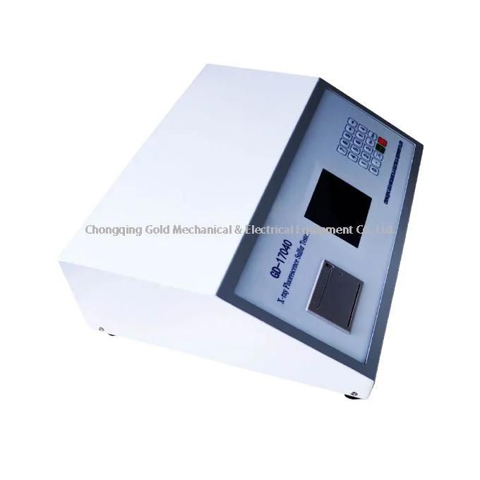Gd-17040 ASTM D4294 X-ray Fluorescence Sulfur Content Apparatus