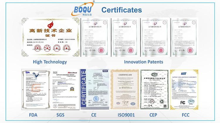 Boqu Dog-3082 with 90-260VAC Wider Power with Temperature Compensation for Pure Water of Power Plant Industry Dissolved Oxygen Analyzer