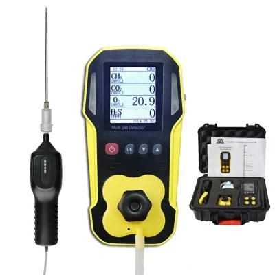 Biogas Analyzer From Portable Biogas Detector Manufacturer with Gas Sampling Pump