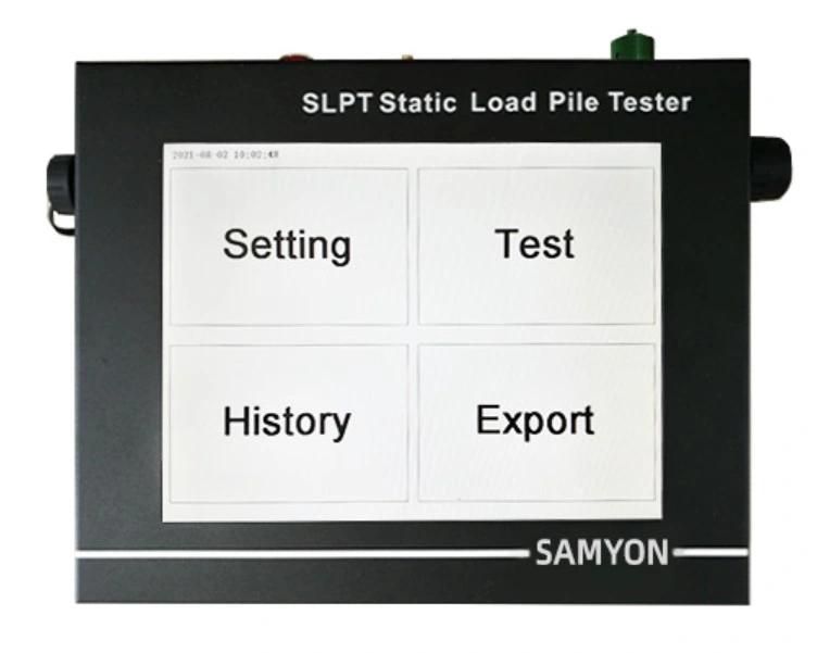 Two Channels Cross-Hole Pile Test System for Pile Integrity